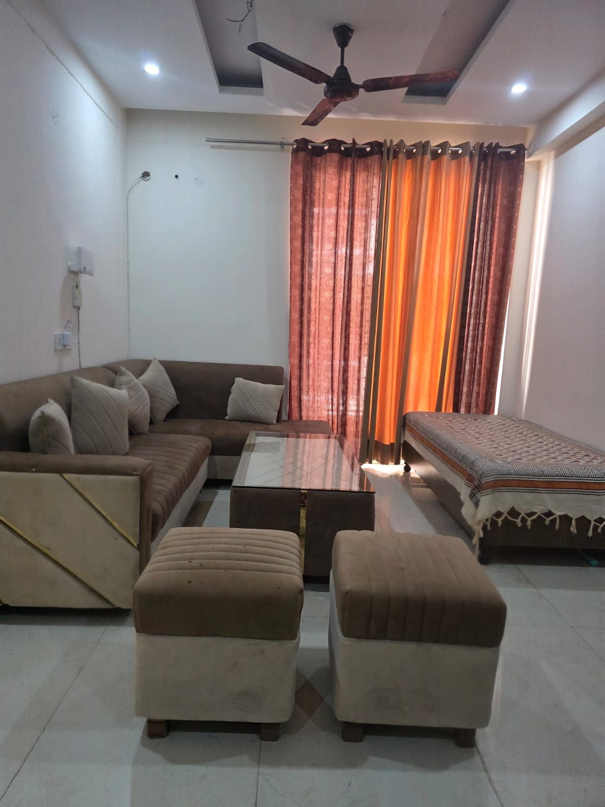 TwinNest 2BHK AC Gated Near Chandigarh Univ - Tap to explore photos