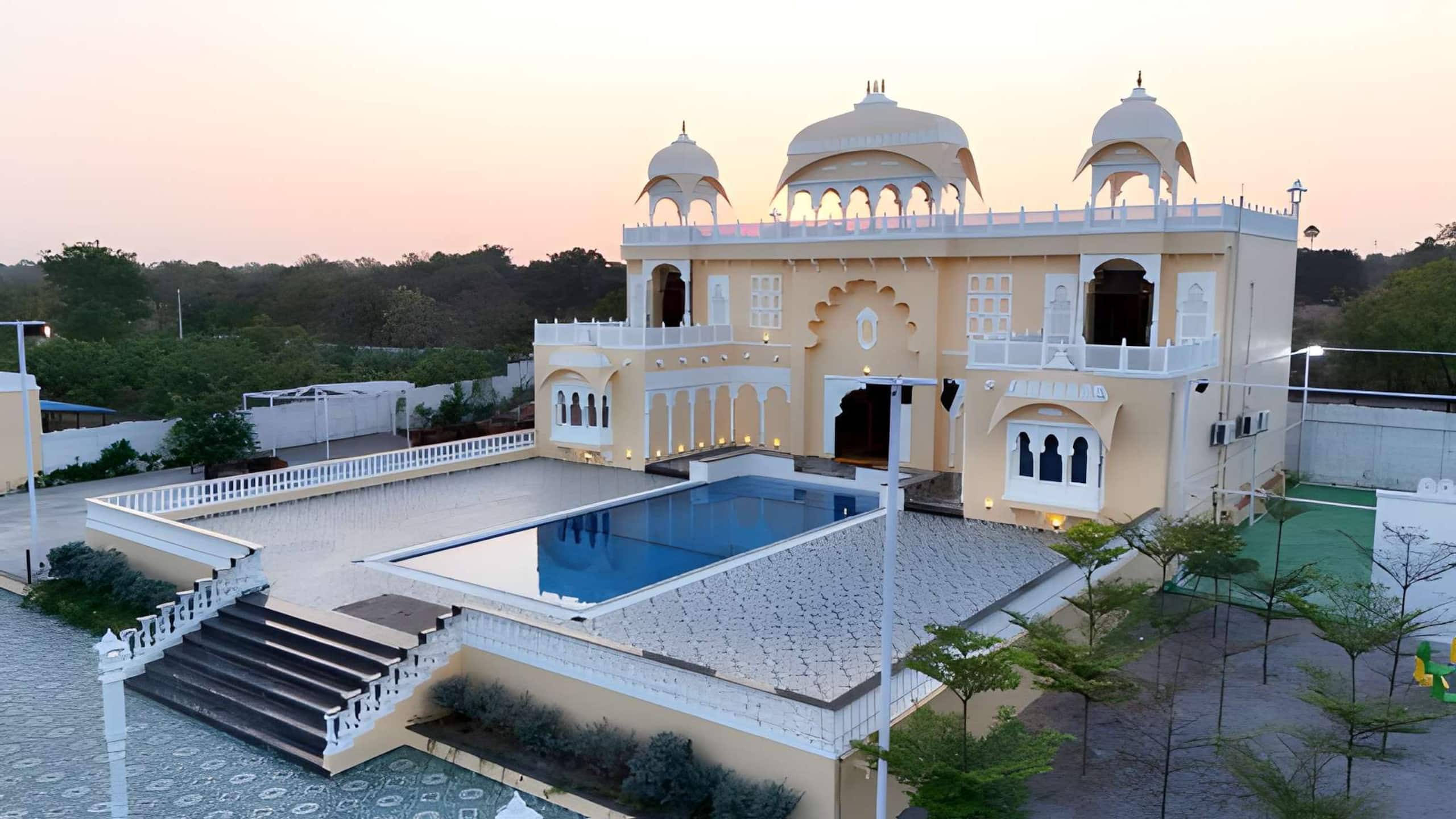 Petals of Udaipur 9BR Pool & Rain Dance Homeyhuts - Tap to explore photos