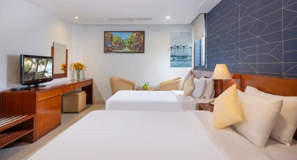White Lotus Hotel Saigon Room Type - Deluxe Twin Room