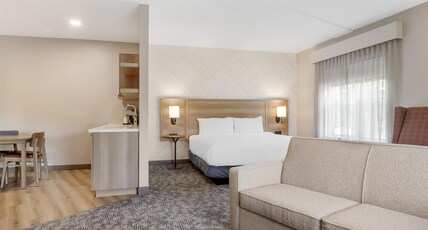 Best Western Plus Bridgewater Hotel & Convention Centre Room Type - Suite-1 King Bed, Non-Smoking, Sofabed, 2 Flat Screen Tvs, Microwave And Refrigerator, Shower Only, Best Western Plus Bridgewater Hotel & Convention Centre Room Type - Suite-1 King Bed, Non-Smoking, Sofabed, 2 Flat Screen Tvs, Microwave And Refrigerator, Shower Only,