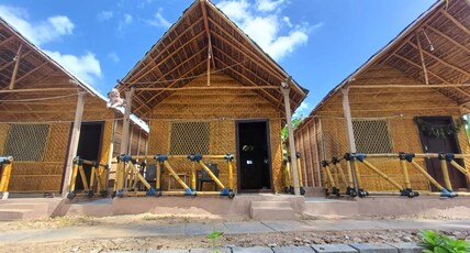 River Bay Hampi Room Type - Bamboo Cottage (River View)