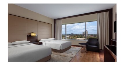 Kochi Marriott Hotel Room Type - Exeutive Twin with Seating Area & Lounge Access