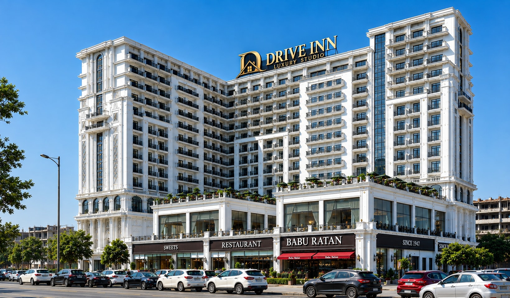 Drive Inn Luxury Studio Expo Mart Couple Friendly - Tap to explore photos