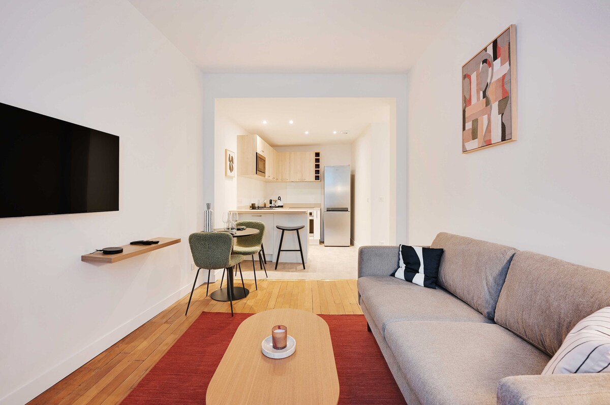 Cozy apartment - 1BDR/4P - Boulogne Billancourt - Tap to explore photos