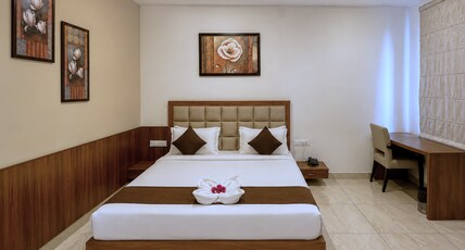 Red Tullip Md Valley Resort & Spa - Luxury Resort With Swimming Pool, Udaipur Room Type - Premium Pool View Room With Balcony Red Tullip Md Valley Resort & Spa - Luxury Resort With Swimming Pool, Udaipur Room Type - Premium Pool View Room With Balcony