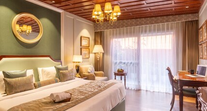 Moustache Mussoorie Room Type - Presidential Suite with balcony- B Wing