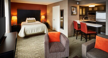 Staybridge Suites HAMILTON - DOWNTOWN, an IHG hotel Room Type - Studio Suite Mobility Accessible Transfer Shower Staybridge Suites HAMILTON - DOWNTOWN, an IHG hotel Room Type - Studio Suite Mobility Accessible Transfer Shower