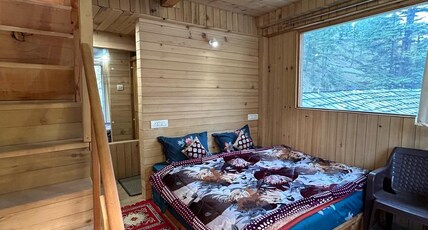 Alpine Stays Riverside jibhi Room Type - Wooden Duplex #2