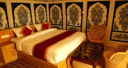 EXOTIC LUXURY CAMPS Room Type - Luxury AC Double Swiss Tent