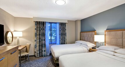 Embassy Suites Orlando - Downtown Room Type - 2 DOUBLE BEDS CORNER SUITE