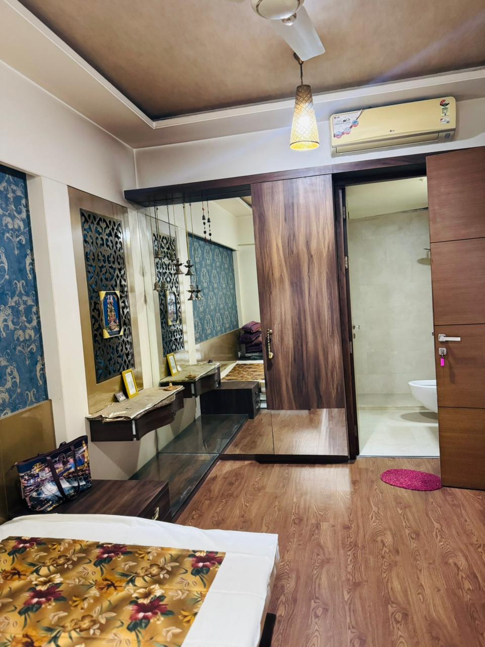 Ac 4bhk fully furnished flat in Lodha belmondo - Tap to explore photos