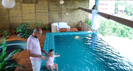 Nomads Resort Luxury Bathtub Suits and Private Pool Room Type - Bali Themed Room with Private Pool