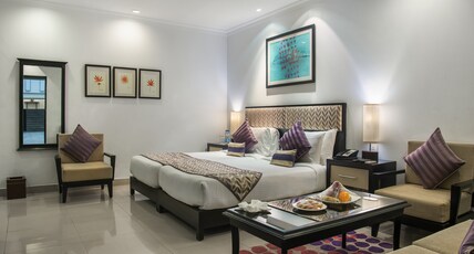 Sarovar Portico, Surajkund Room Type - Deluxe Room - 2 Single Beds