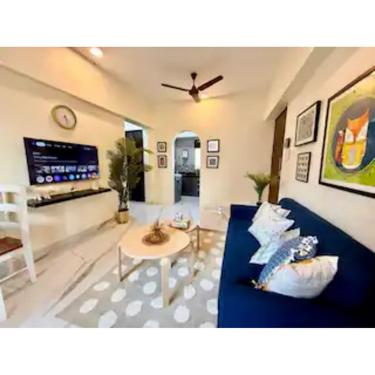 Modern 2BHK Apartment with Sea View in Khar West - Tap to explore photos