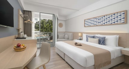 Andaman Beach Hotel Phuket - Handwritten Collection by Accor Room Type - SUPERIOR ROOM, 1 king size bed, Balcony, Pool view Andaman Beach Hotel Phuket - Handwritten Collection by Accor Room Type - SUPERIOR ROOM, 1 king size bed, Balcony, Pool view