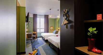 GREET LYON CONFLUENCE Room Type - Standard Room with 2 double beds