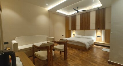 Hotel Kunwar Residency Room Type - Family Room || 1 Double and 1 Sofa Cum Bed