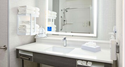 Hampton Inn & Suites by Hilton Dalhart Room Type - 2QN ACCESSIBLE TUB NS