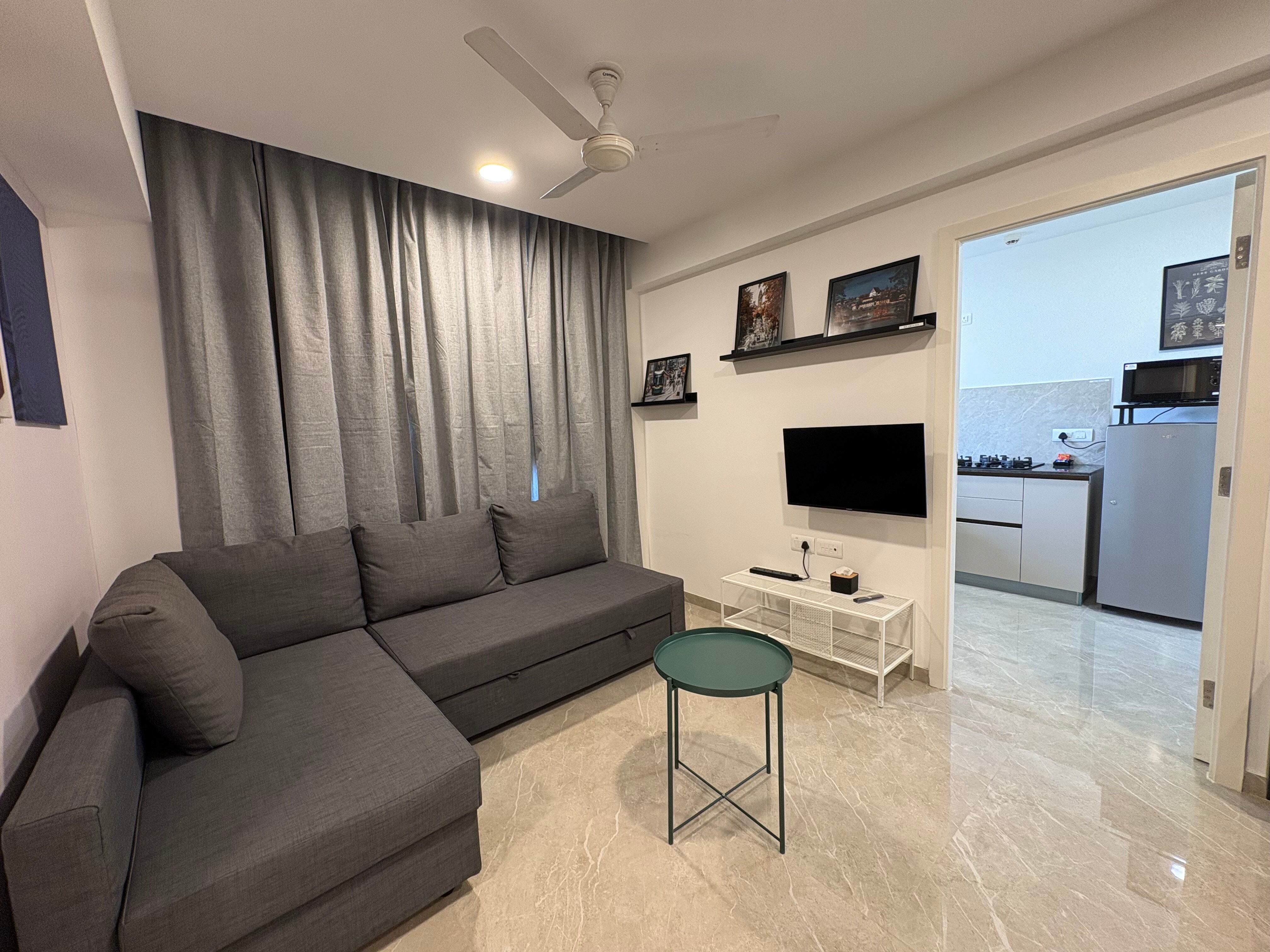 Themed 1BHK Service Apartments at Hiranandani - Tap to explore photos