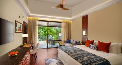 Taj Wayanad Resort & Spa, Kerala Room Type - Deluxe Cottage Garden view Sit Out King Bed