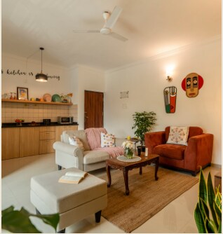 Modern 2BHK Getaway in Siolim | North Goa - Tap to explore photos