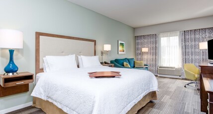Hampton Inn & Suites by Hilton Macon I-475 Room Type - 1 KING SFBD MIC FRG NS