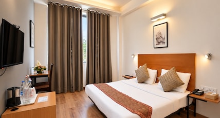 Enkay Residency Sector 15 Room Type - Superior King Room Enkay Residency Sector 15 Room Type - Superior King Room