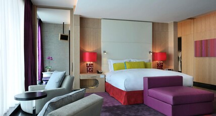 SOFITEL DUBAI DOWNTOWN Room Type - ROYAL SUITE, Club Millsime access, 1 King Bed, Burj Khalifa View