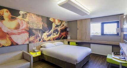ibis Styles Lille Marcq en Baroeul Room Type - Standard Suite with 1 double bed and a single sofa bed