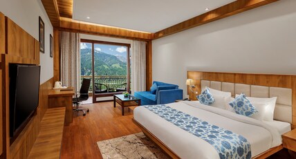 The Orchid Manali  a Boutique Hotel Room Type - Premier Valley View Room with Balcony