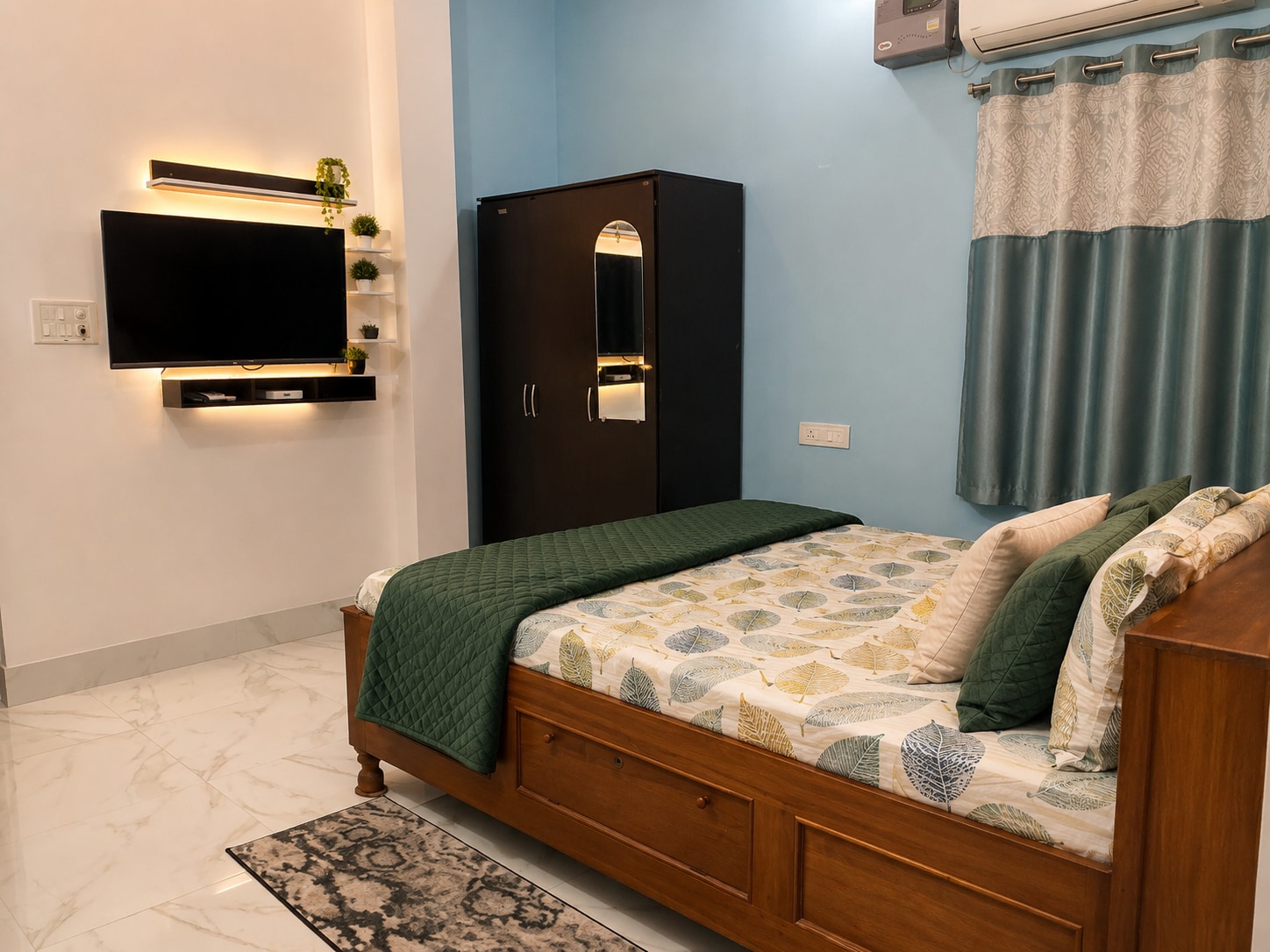 Private 2BHK Near Babadham Temple for Families - Tap to explore photos