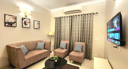 Furnishing Nest Resorts Room Type - Pool view oasis 2Bedroom and 1 Washroom