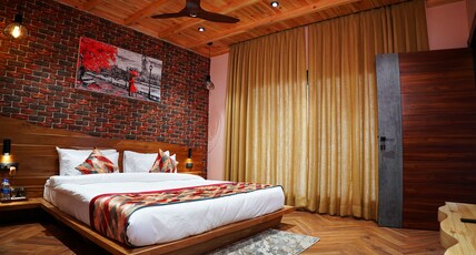 ama Stays and Trails Whispering Pines , Bhimtal Room Type - Valley View Balcony Room 2