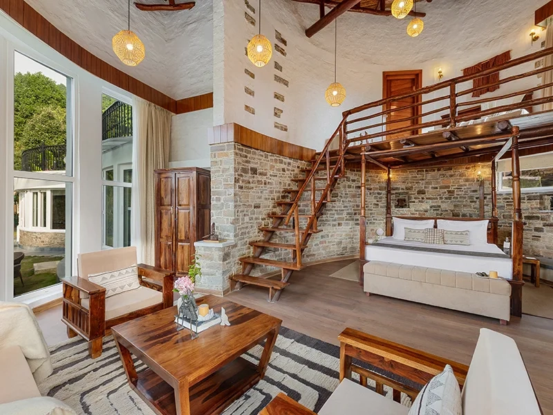 Tree of Life Himalaya, Hartola Room Type - The Duplex Suite