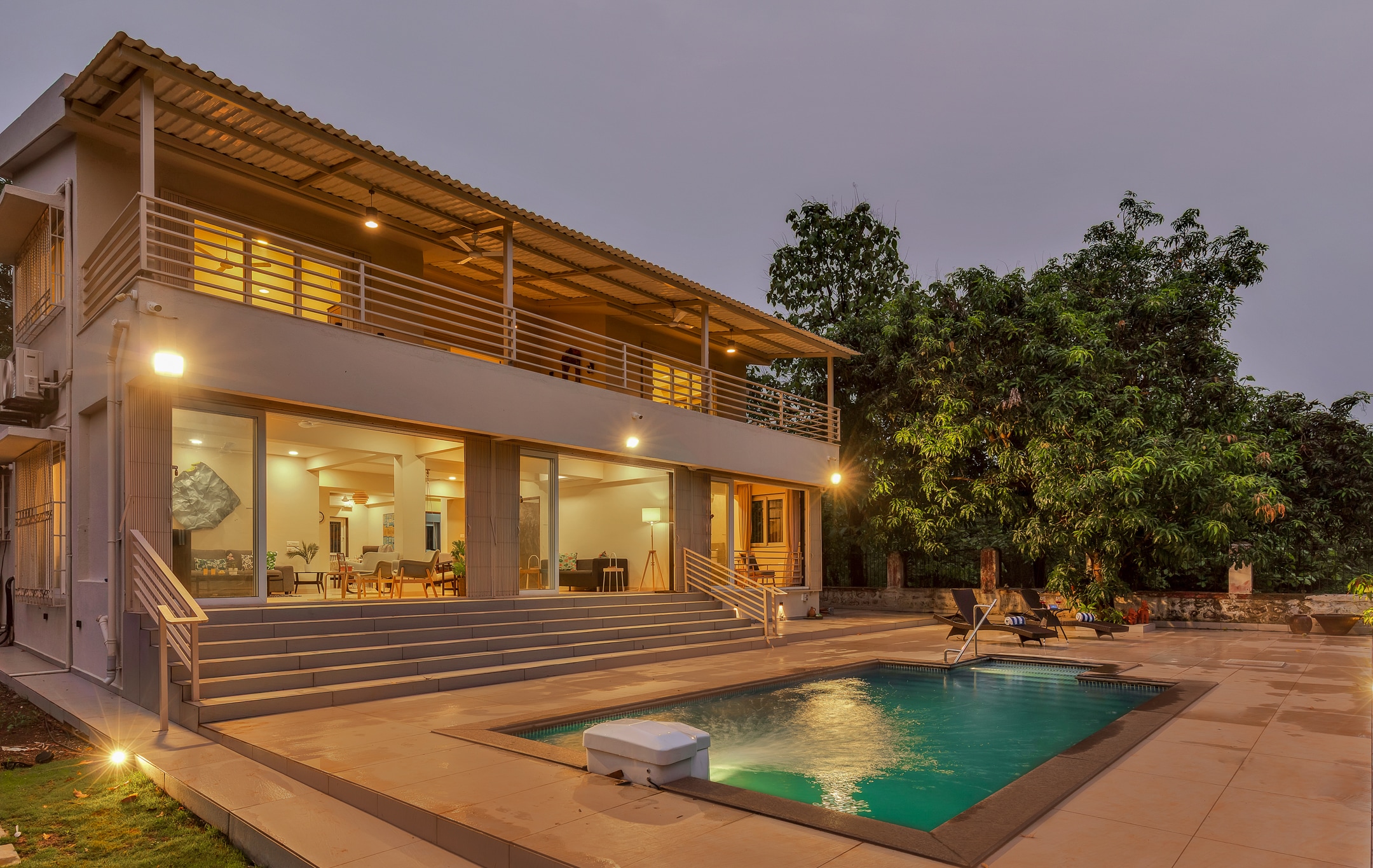 SaffronStays Nilaya by the River - Tap to explore photos