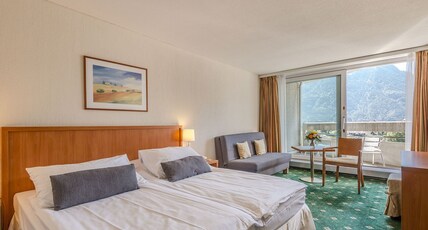 Hotel Metropole Interlaken Room Type - Double Room Queen Size Deluxe (7th till 14th floor)