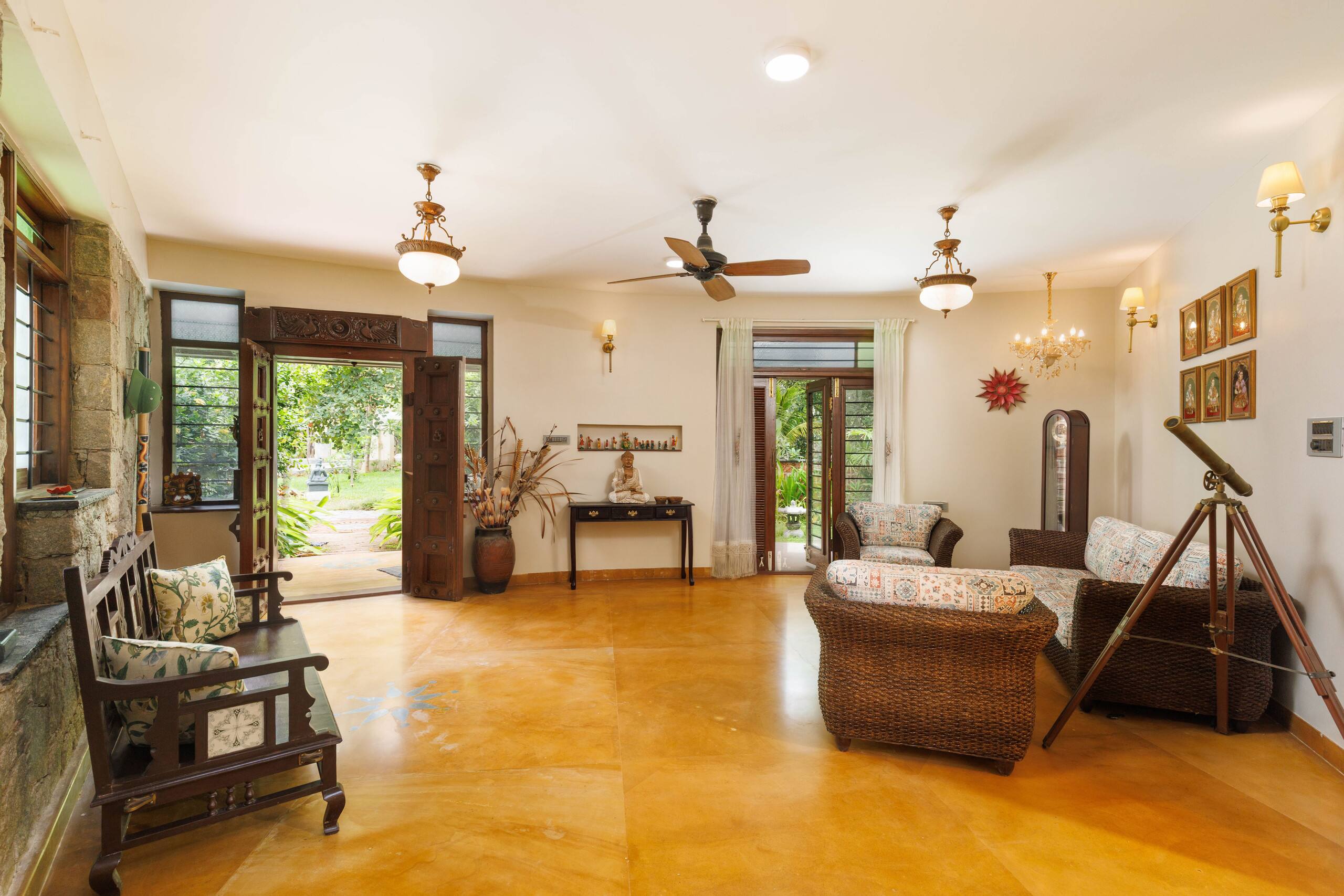 Mandala Estate by StayJade|Pool|3BHK|40min Hebbal - Tap to explore photos