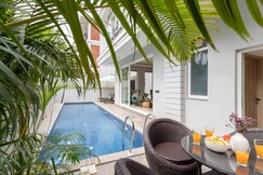 tisyastays | Villa Aahana 5BHK Lux Villa with Private Pool, 5mins to beach