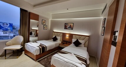 Hotel Elite Park Room Type - STANDARD DELUXE TWIN BOUBLE ROOM