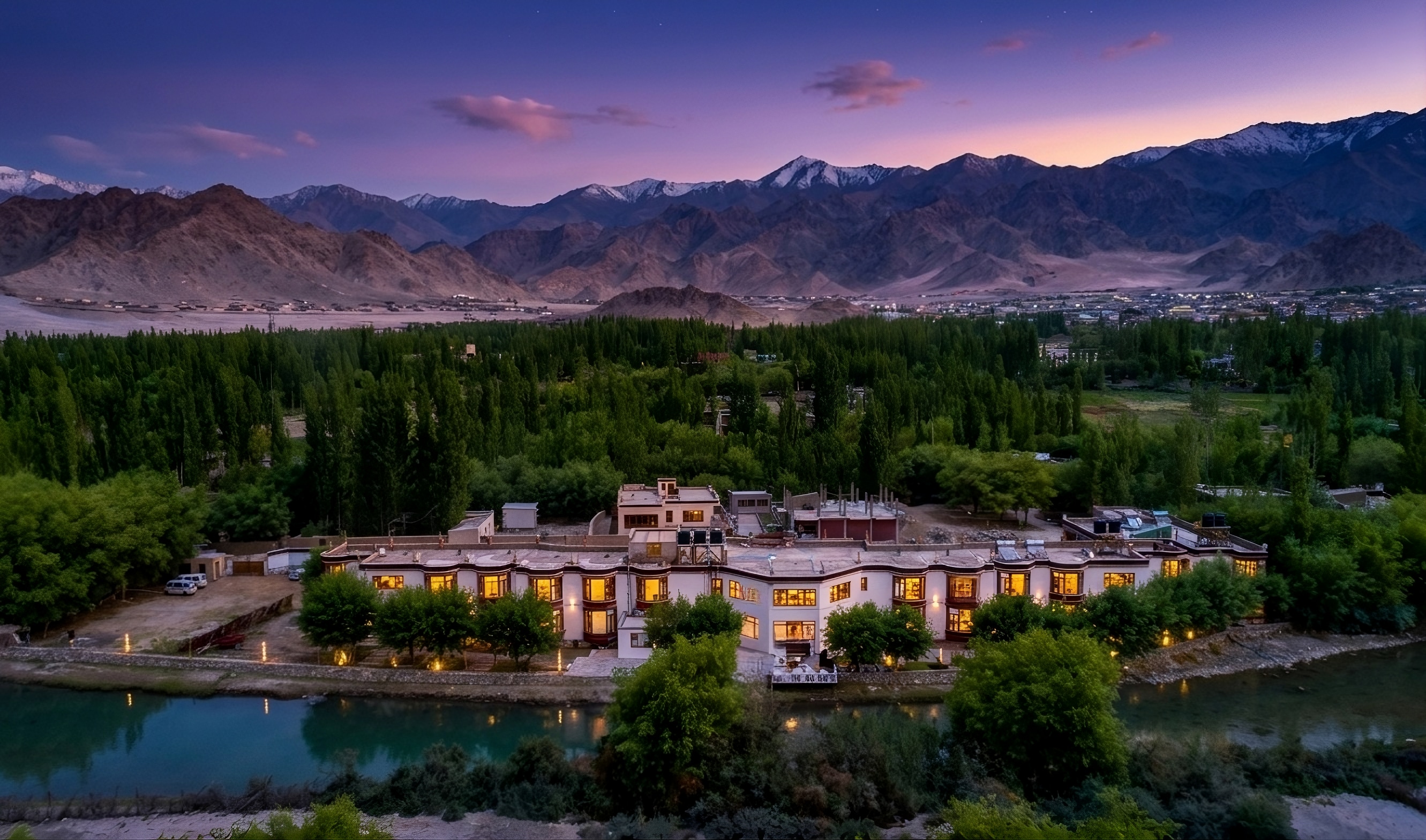 The Nature Residency - A Riverside Resort in Leh - Tap to explore photos