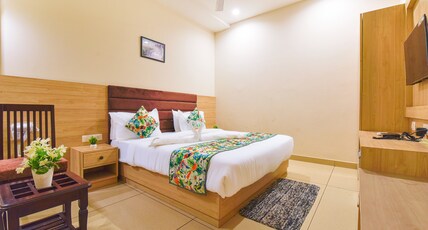 Hotel Remark Room Type - Modern AC Rooms Near Celebration Mall with Free Breakfast from 999 Couple Friendly
