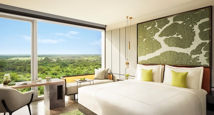 Taj The Trees Mumbai Room Type - Deluxe Room King Bed with Bathtub and Serene Views of Mangrove Forest Taj The Trees Mumbai Room Type - Deluxe Room King Bed with Bathtub and Serene Views of Mangrove Forest
