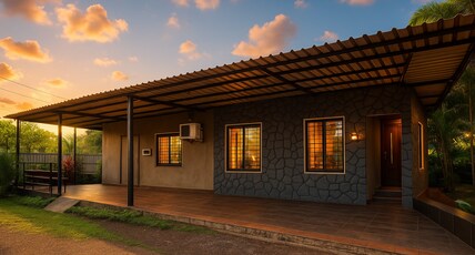 Shrubbery Palm Resort Room Type - Palm Farm House with Pool 3BHK