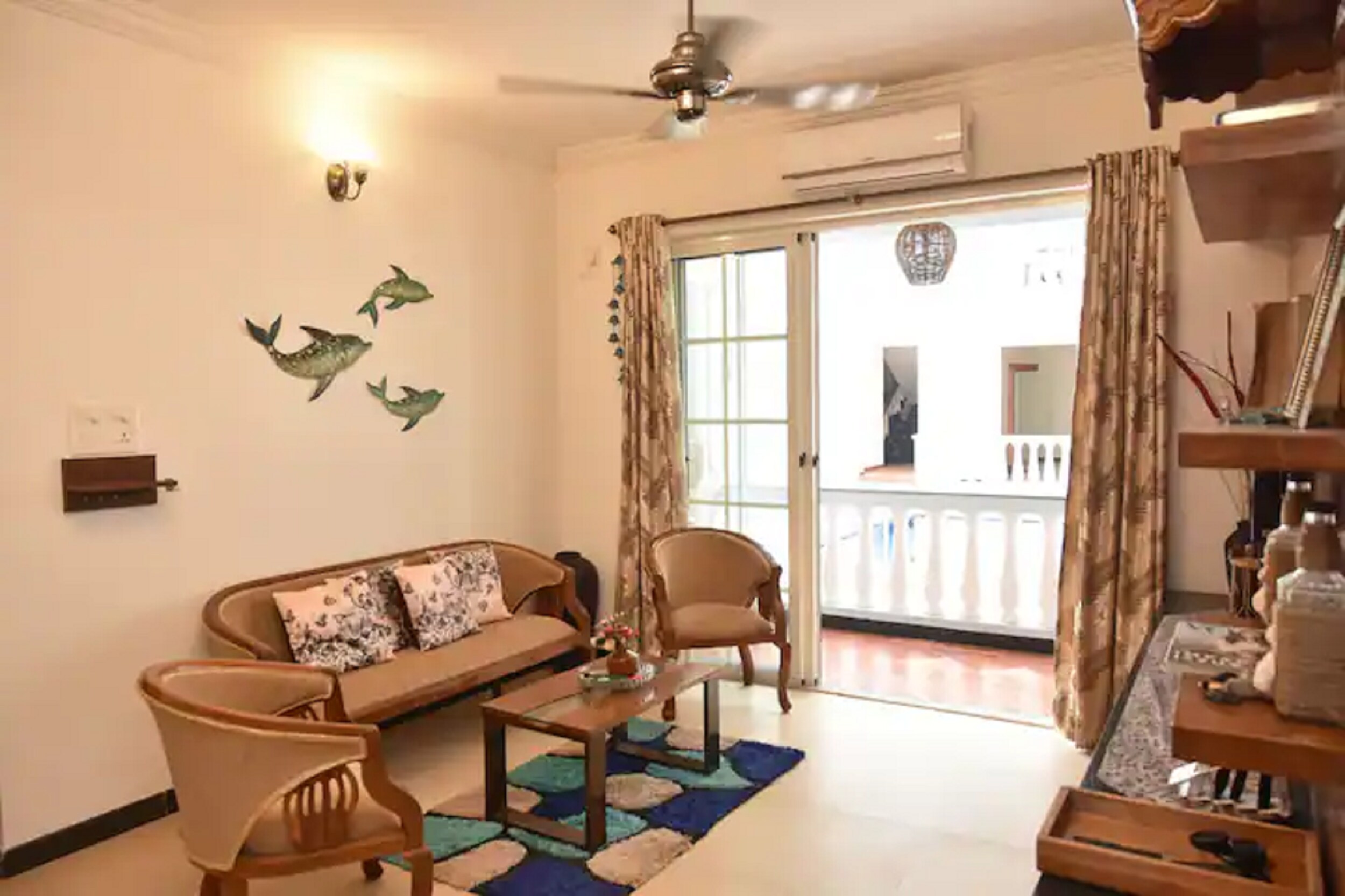 Casa Santorini - 2bhk Pool- apt view, Siolim - Tap to explore photos