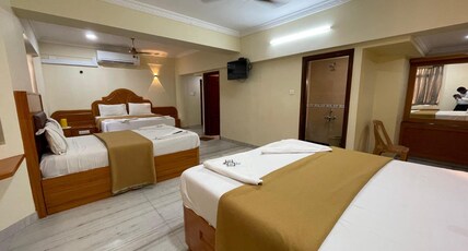 Hotel sun World Room Type - AC Deluxe Family Four Bed Room
