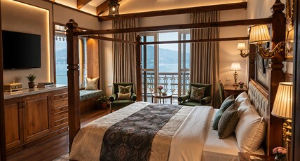 The Lake Heritage - A Lake Side Luxuria Room Type - King Suite - Private Balcony with Lake View The Lake Heritage - A Lake Side Luxuria Room Type - King Suite - Private Balcony with Lake View