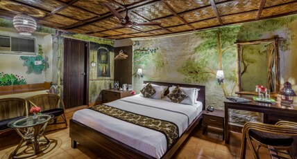 Sunderban Tiger Camp Room Type - Deluxe Cottage with Double Bed