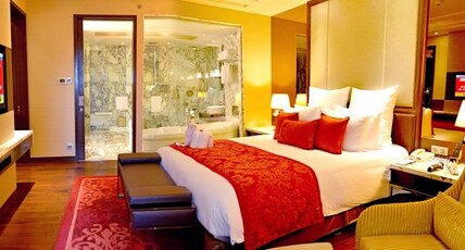 Radisson Blu Hotel Jaipur Room Type - Suite Non Smoking room with Bathtub and Living Room