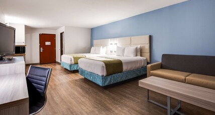 Best Western Sandy Inn Room Type - 2 Queen Beds, Non-Smoking, Sofabed, Microwave And Refrigerator, High Speed Internet Access, Coffee M Best Western Sandy Inn Room Type - 2 Queen Beds, Non-Smoking, Sofabed, Microwave And Refrigerator, High Speed Internet Access, Coffee M
