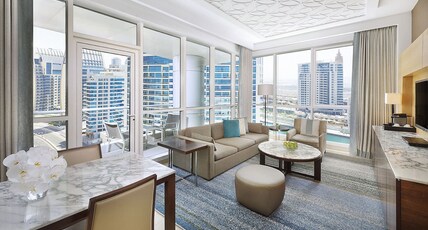 DoubleTree by Hilton Dubai, Jumeirah Beach Room Type - ONE BEDROOM SUITE KITCHEN